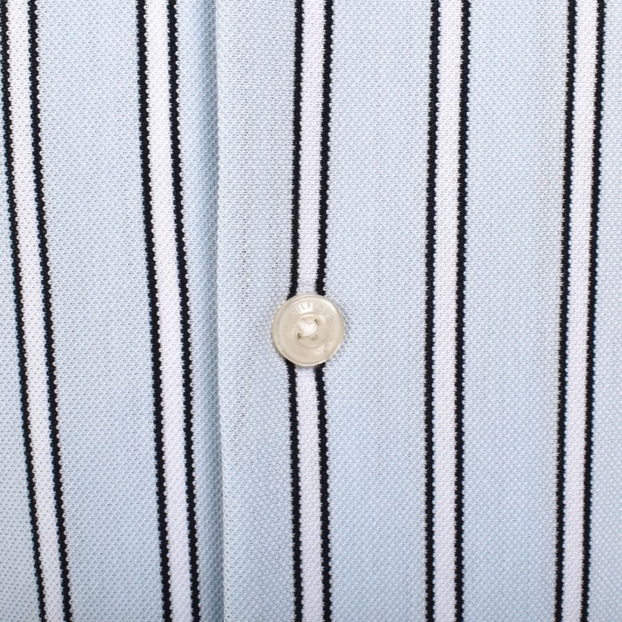 Image number 4 for Tommy Hilfiger Knitted Stripe Shirt Blue