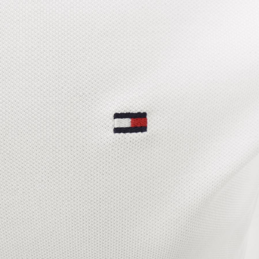 Image number 3 for Tommy Hilfiger Placket Interest Polo White