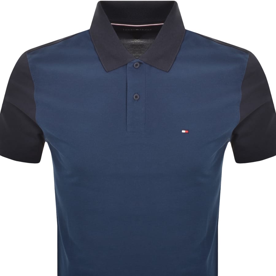 Image number 2 for Tommy Hilfiger Performance Polo T Shirt Navy
