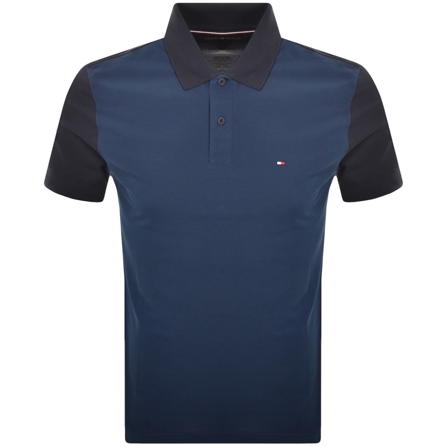 Image number 1 for Tommy Hilfiger Performance Polo T Shirt Navy