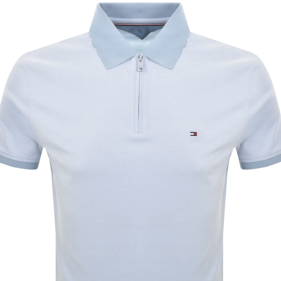 Image number 2 for Tommy Hilfiger Performance Polo T Shirt Blue