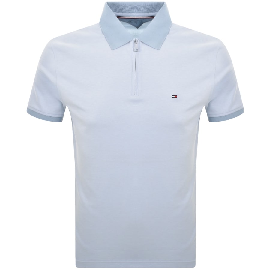Image number 1 for Tommy Hilfiger Performance Polo T Shirt Blue