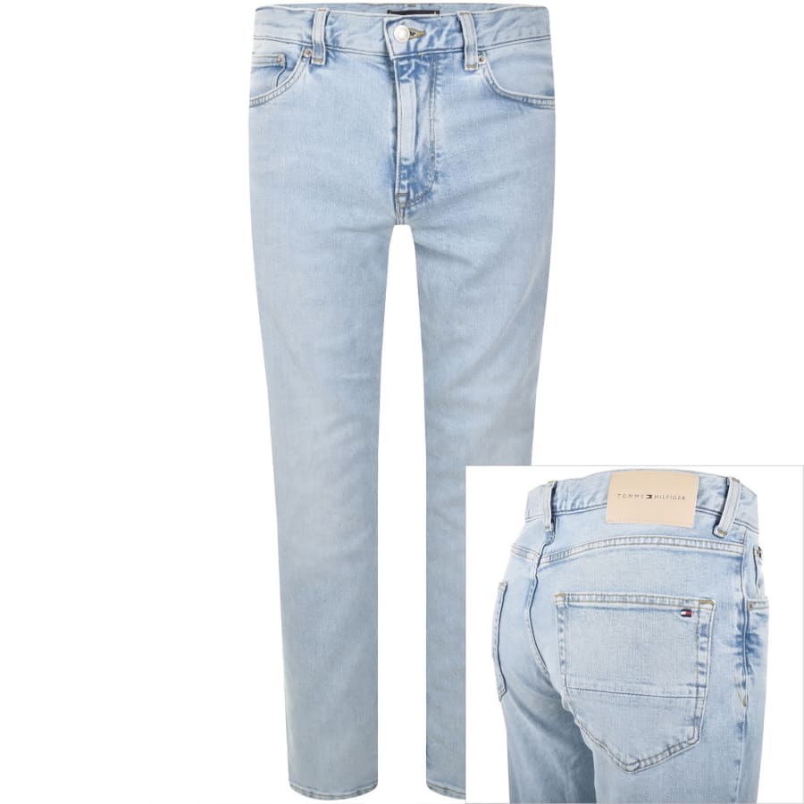 Image number 1 for Tommy Hilfiger Denton Straight Fit Jeans Blue