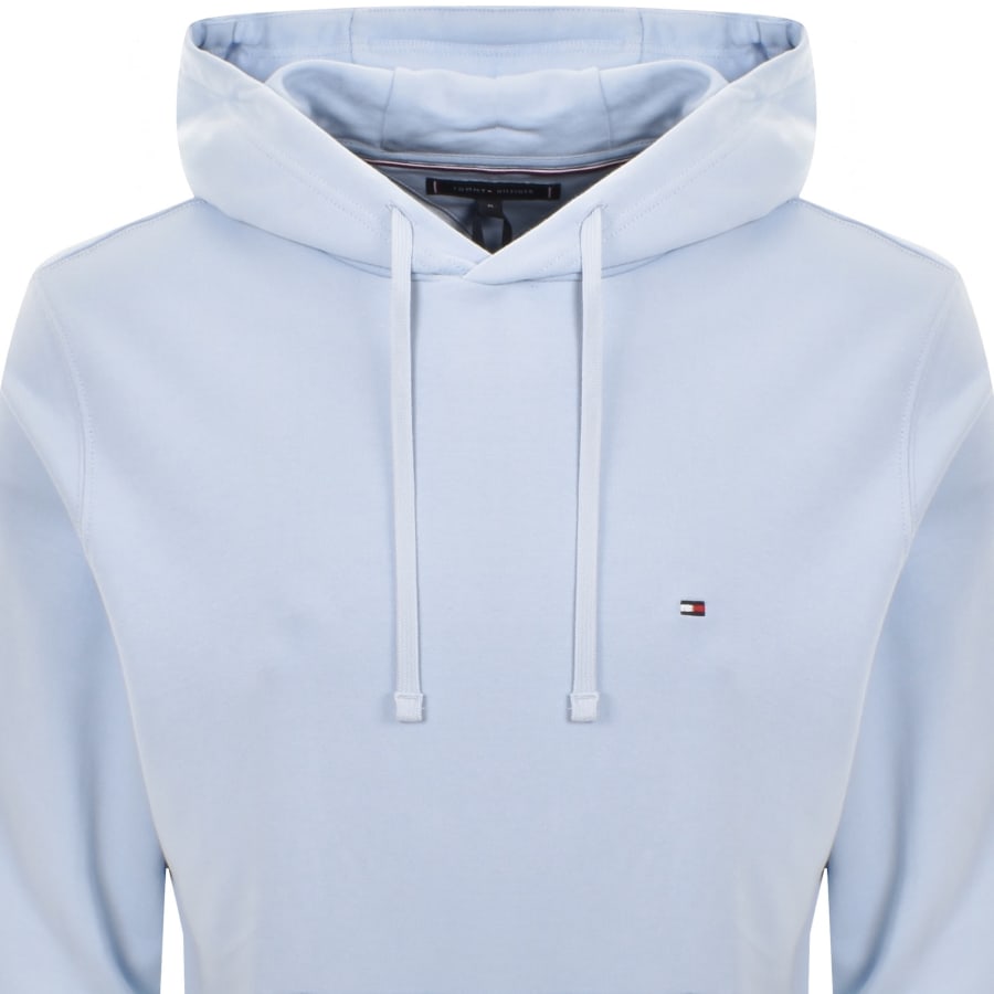 Image number 2 for Tommy Hilfiger Logo Terry Hoodie Blue