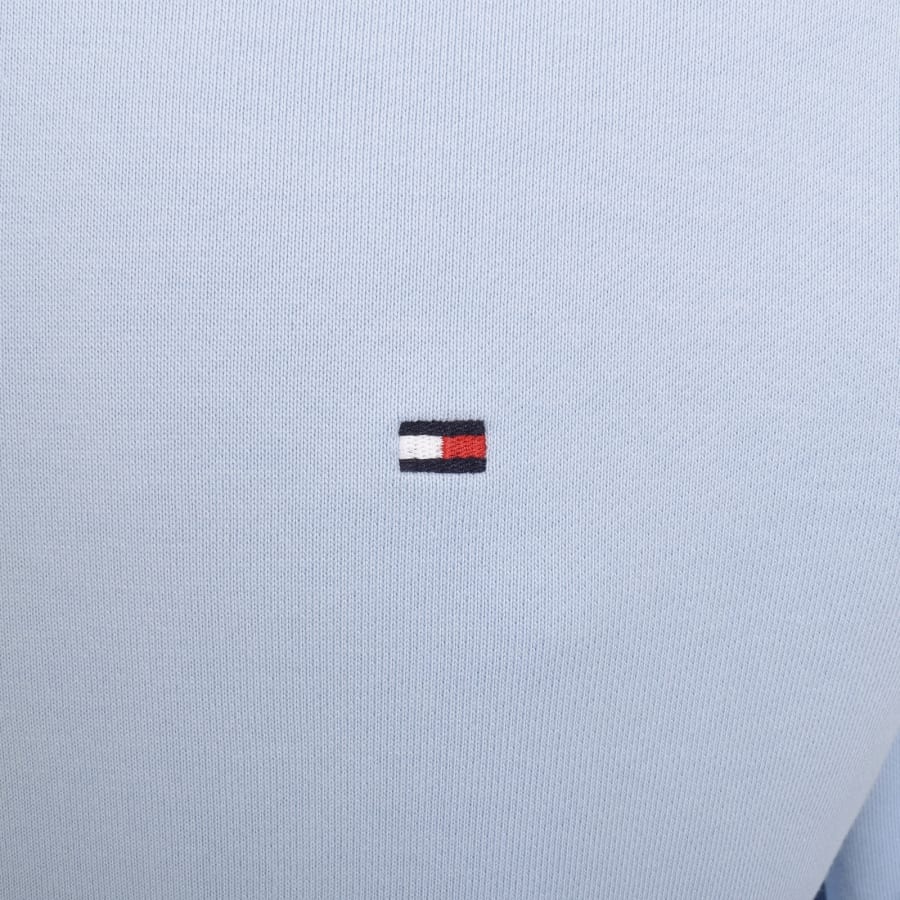 Image number 3 for Tommy Hilfiger Logo Terry Hoodie Blue