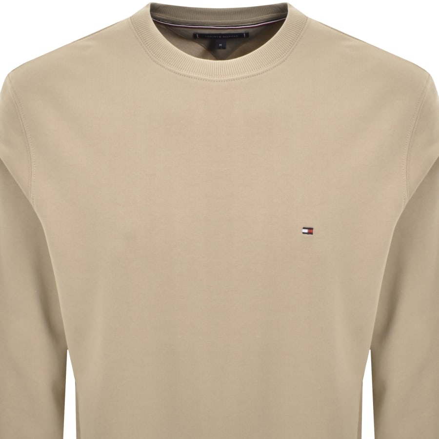 Image number 2 for Tommy Hilfiger Terry Sweatshirt Beige
