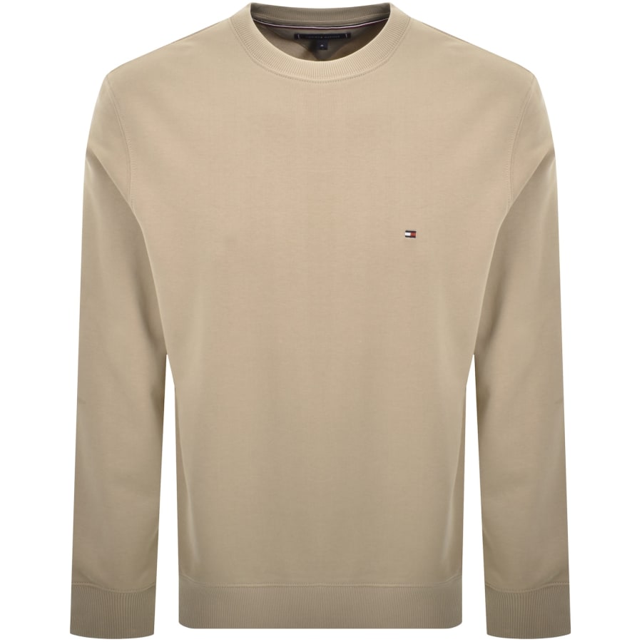 Image number 1 for Tommy Hilfiger Terry Sweatshirt Beige