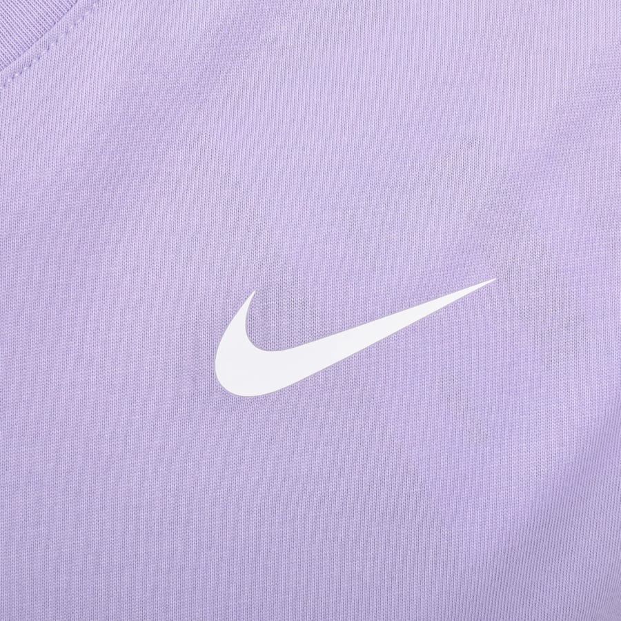 Image number 3 for Nike Training Dri Fit Logo T Shirt Purple