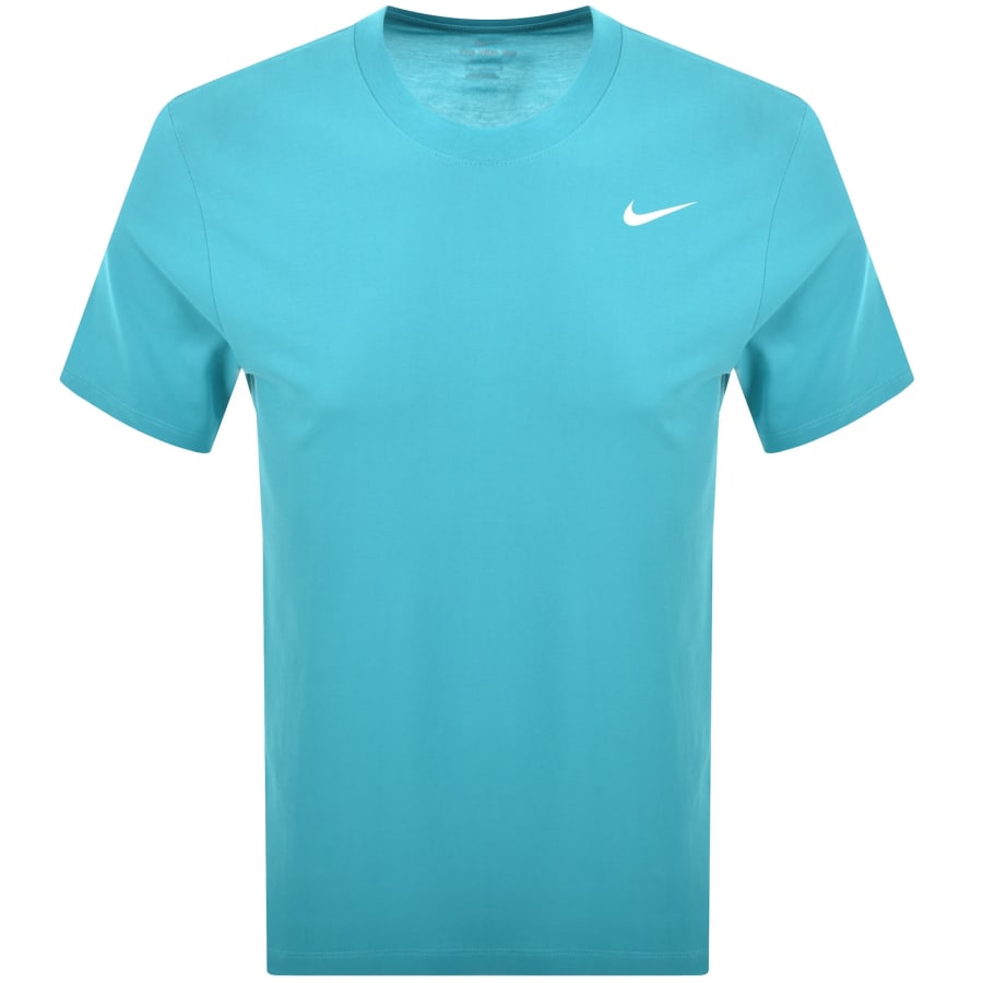 Image number 1 for Nike Training Dri Fit Logo T Shirt Green
