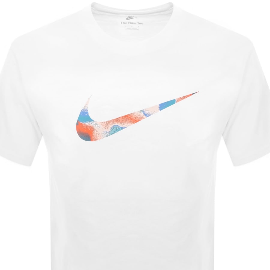 Image number 2 for Nike Training Lava Swoosh T Shirt White