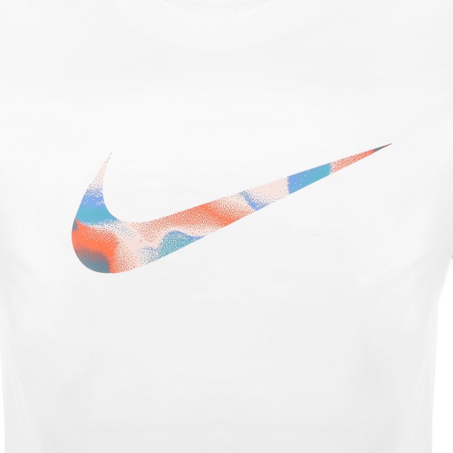 Image number 3 for Nike Training Lava Swoosh T Shirt White