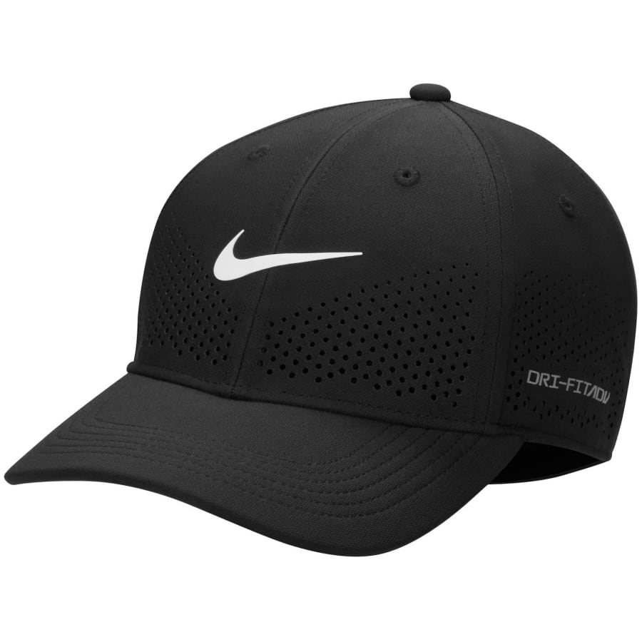 Image number 2 for Nike Dri Fit Club Structured Swoosh Cap Black