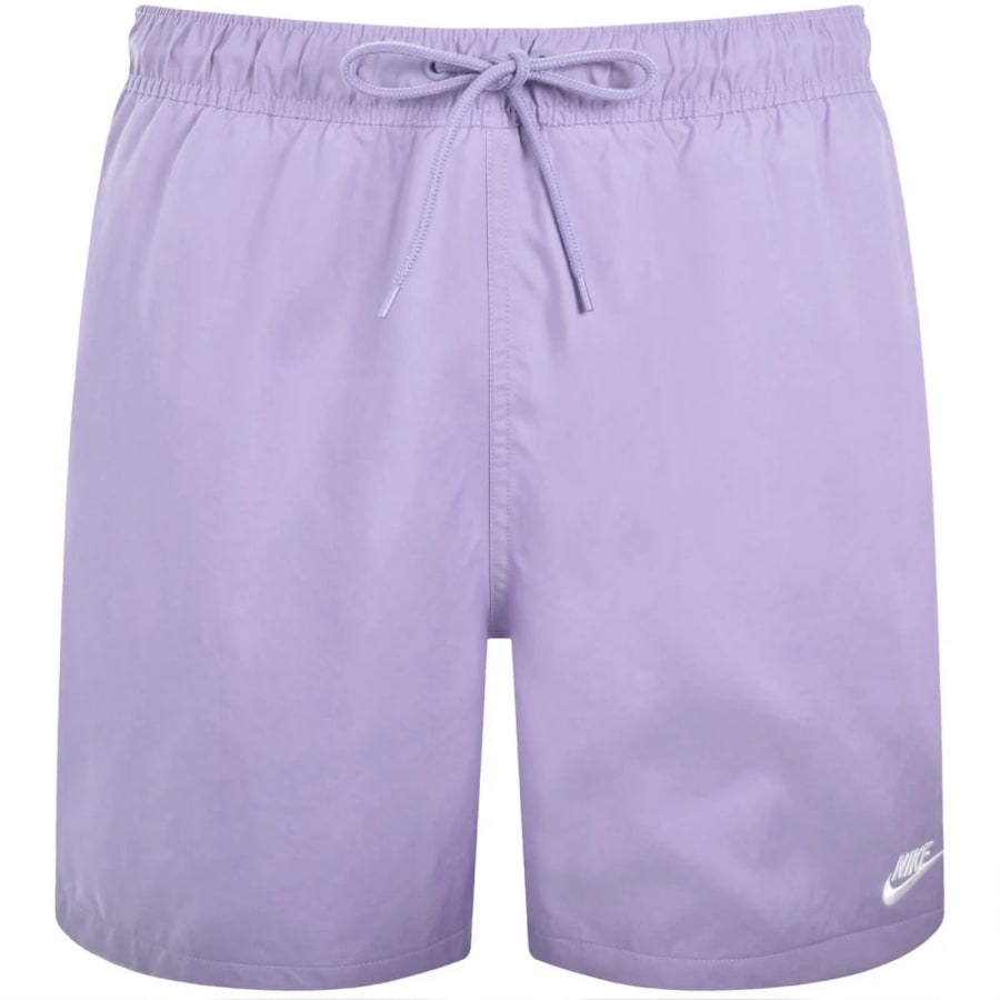 Image number 1 for Nike Club Flow Shorts Lilac