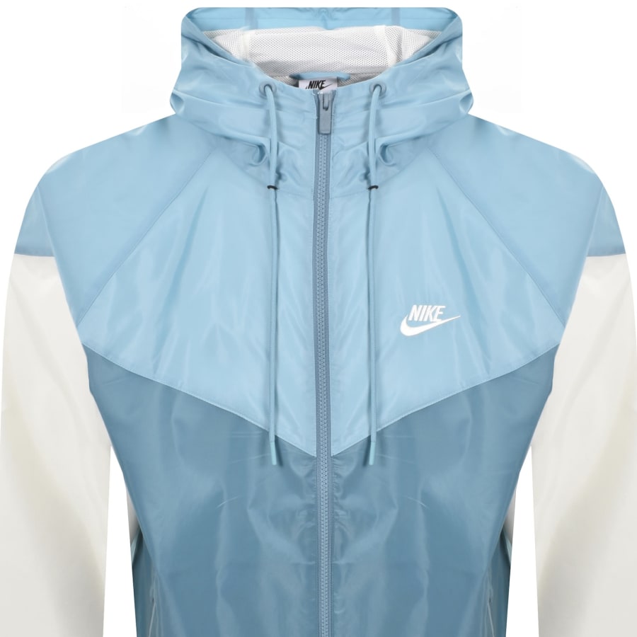 Image number 2 for Nike Windrunner Jacket Blue