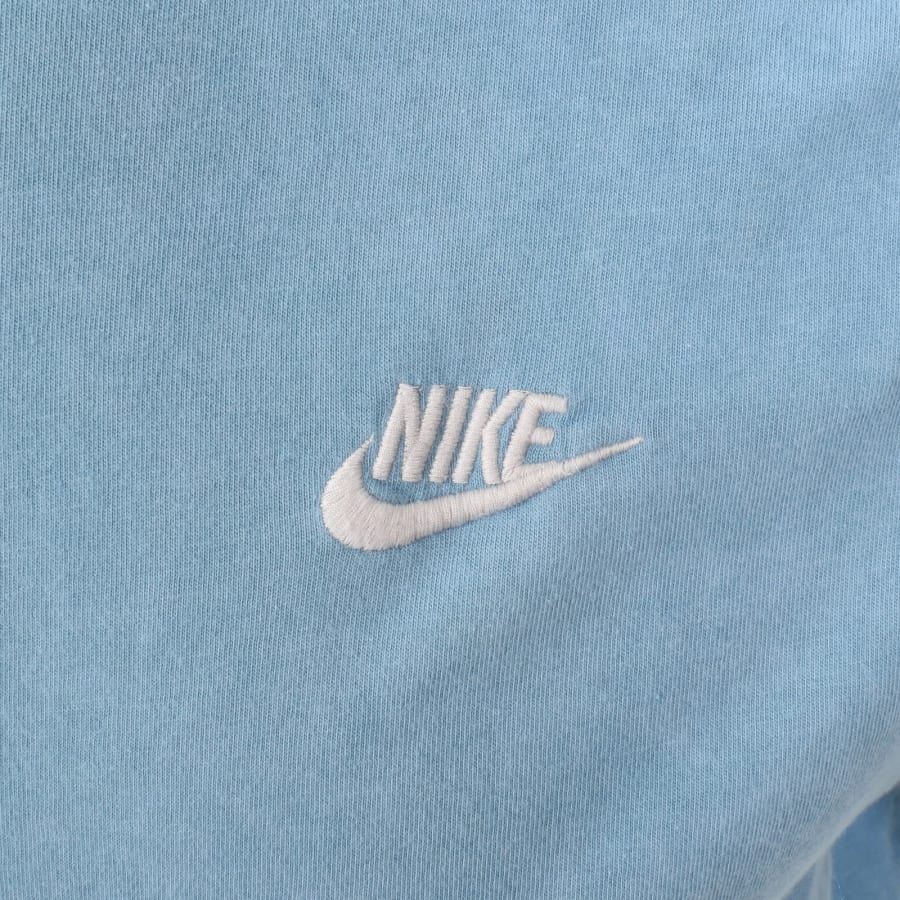 Image number 3 for Nike Sportswear Club T Shirt Blue