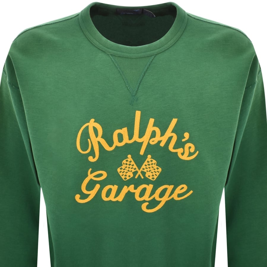 Image number 2 for Ralph Lauren Logo Sweatshirt Green