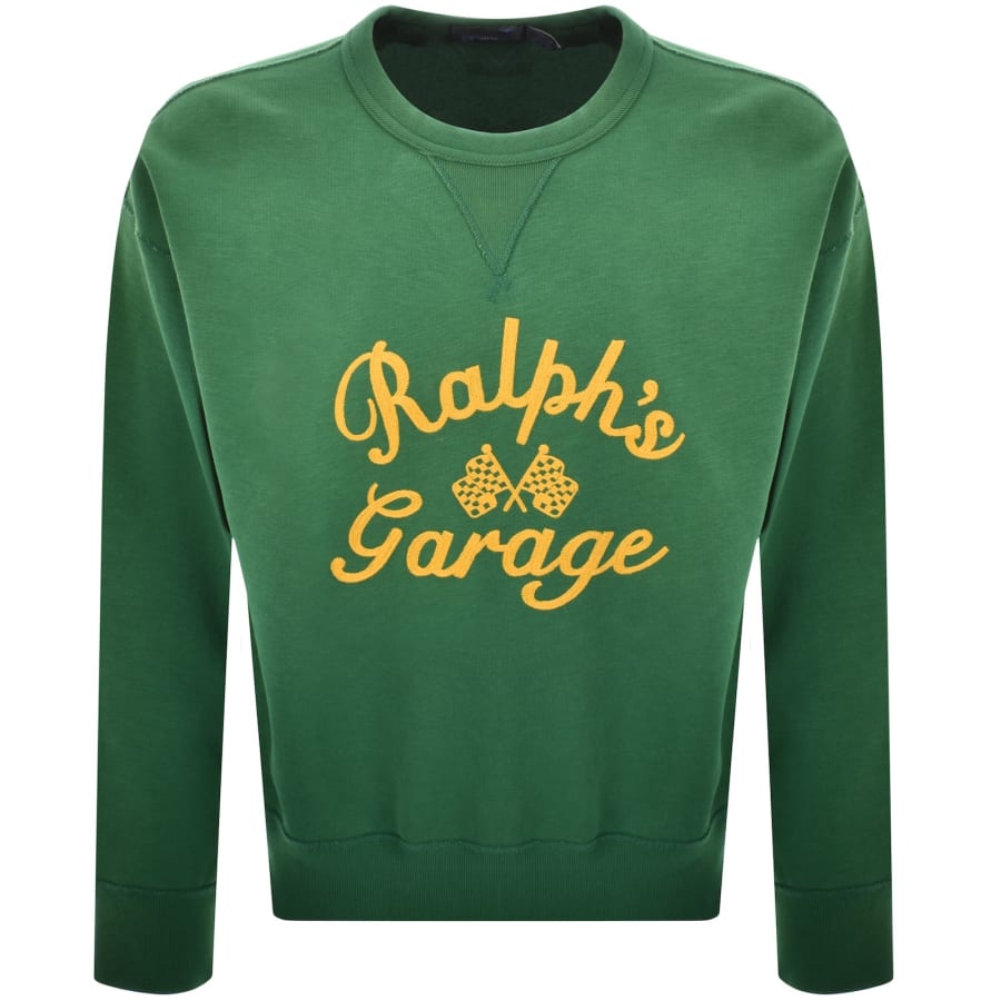 Image number 1 for Ralph Lauren Logo Sweatshirt Green