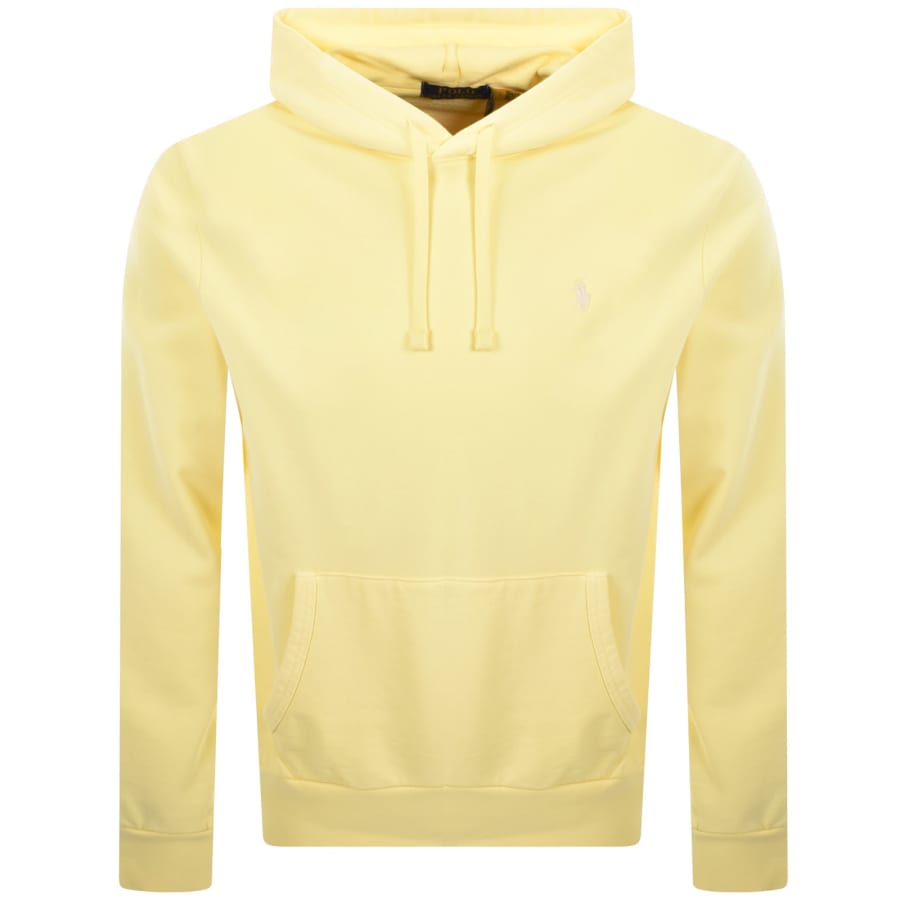 Image number 1 for Ralph Lauren Pullover Hoodie Yellow