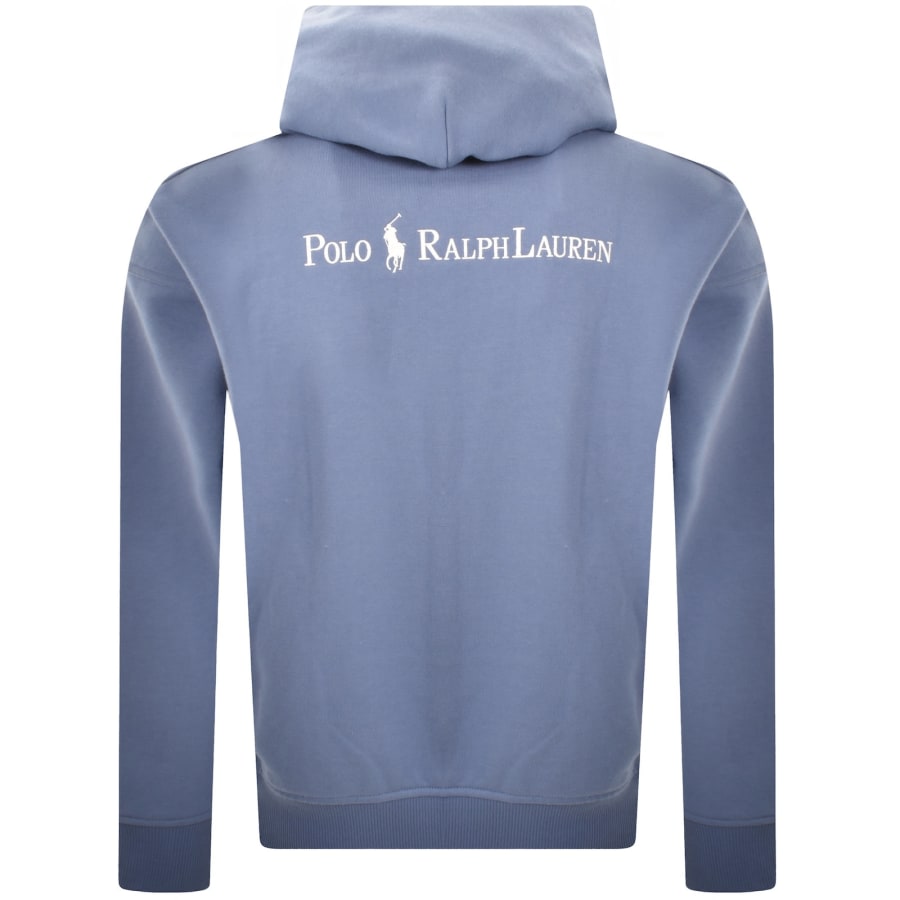 Image number 5 for Ralph Lauren Pullover Hoodie Blue