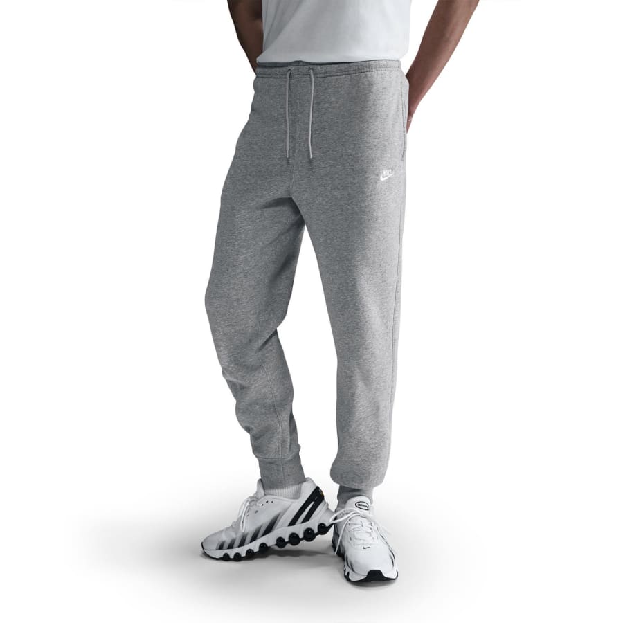 Image number 5 for Nike Club Jogging Bottoms Grey