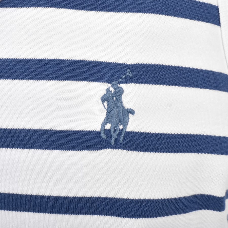 Image number 3 for Ralph Lauren Stripe Vest White