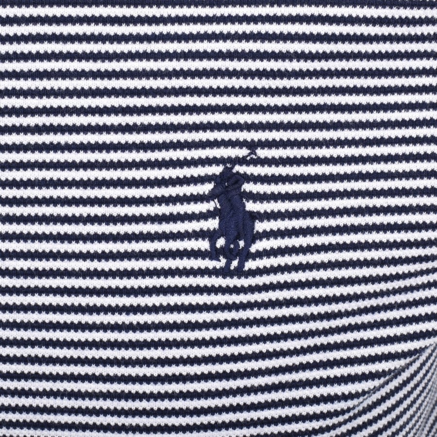 Image number 3 for Ralph Lauren Custom Slim Polo T Shirt Navy