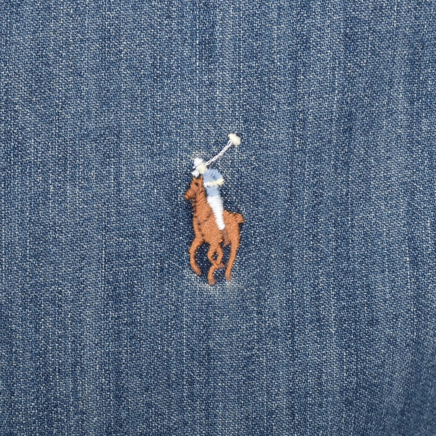 Image number 3 for Ralph Lauren Long Sleeve Shirt Blue