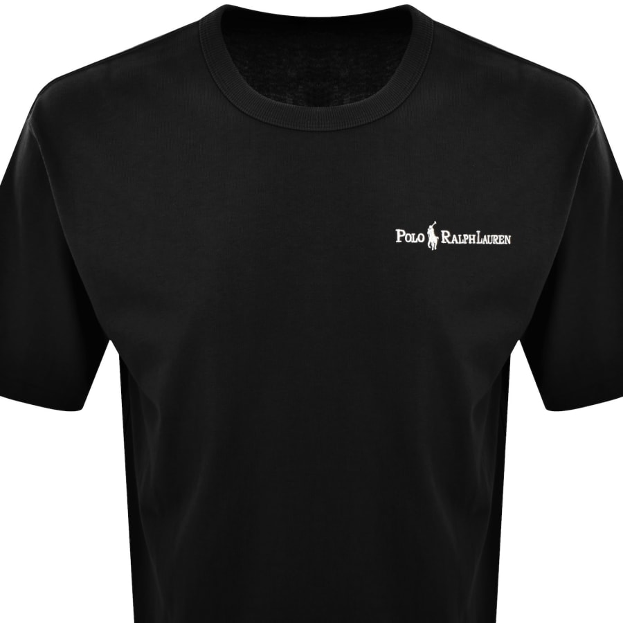 Image number 2 for Ralph Lauren Relaxed Fit T Shirt Black