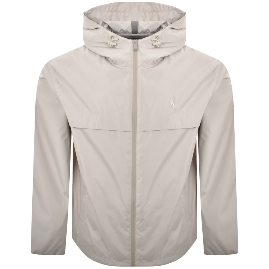 Image number 1 for Ralph Lauren Lined Windbreaker Beige