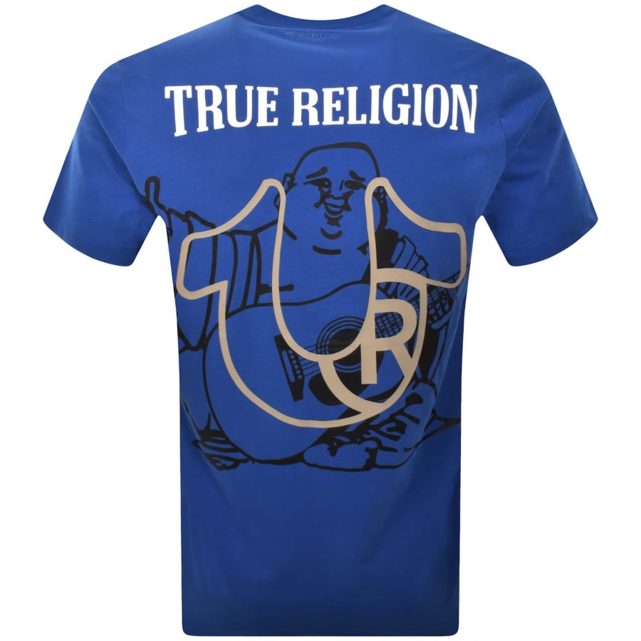 Image number 5 for True Religion Buddah T Shirt Blue