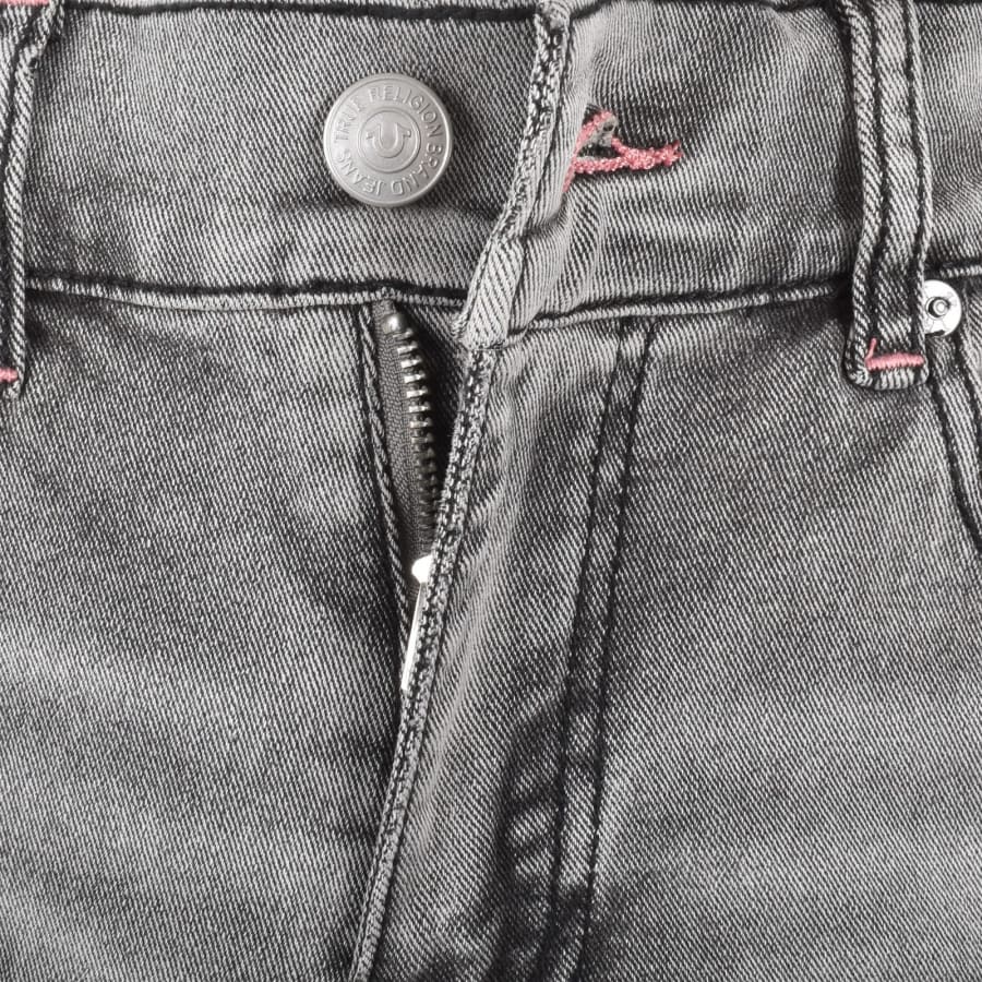 Image number 5 for True Religion Ricky Straight Jeans Grey