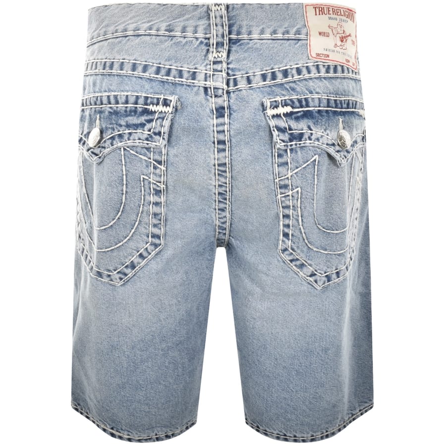 Image number 3 for True Religion Bobby Super T Flap Shorts Blue