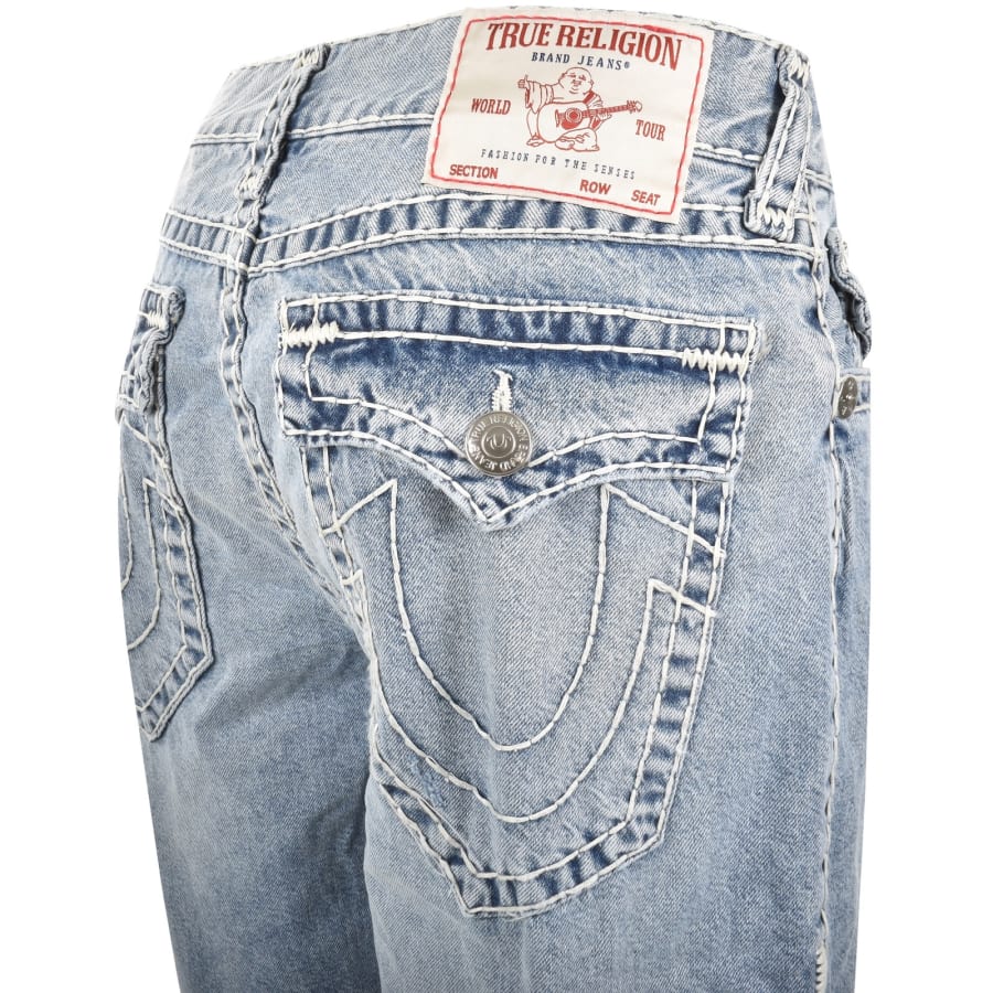 Image number 4 for True Religion Bobby Super T Flap Shorts Blue