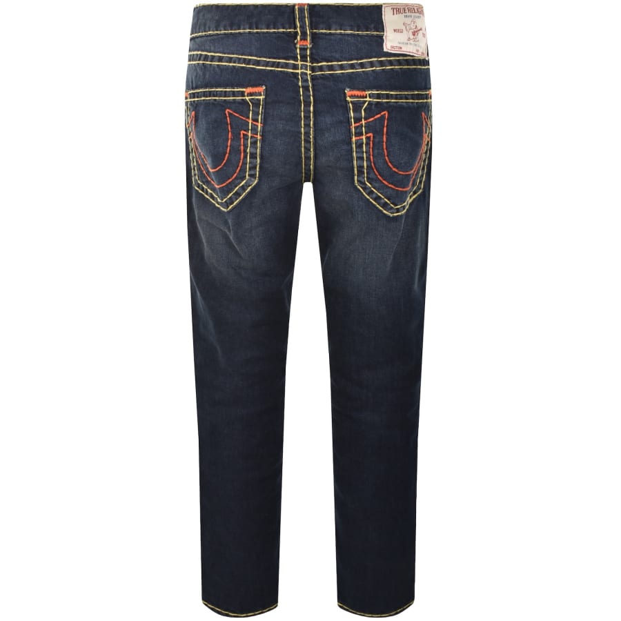 Image number 3 for True Religion Rocco Dark Wash Skinny Jeans Blue