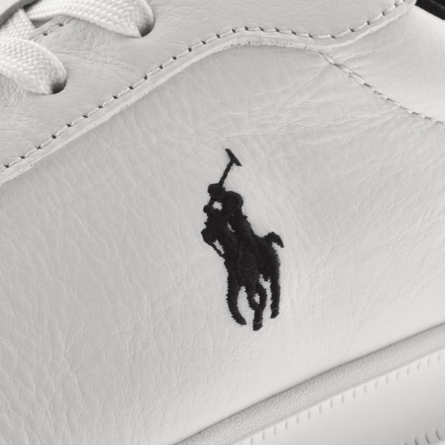 Image number 5 for Ralph Lauren Heritage Court II Trainers White