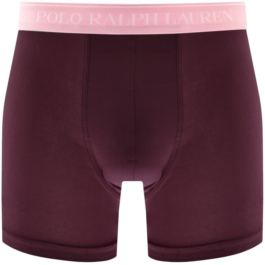 Image number 3 for Ralph Lauren Underwear 3 Pack Boxer Briefs