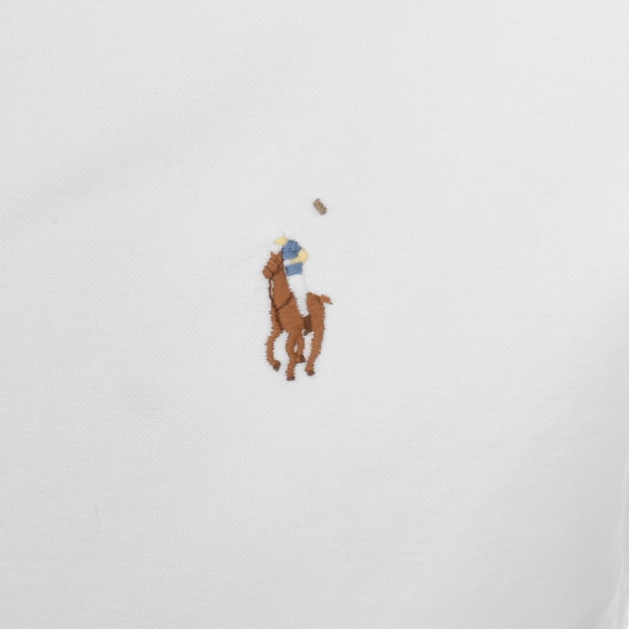 Image number 3 for Ralph Lauren Lightweight Oxford Shirt White