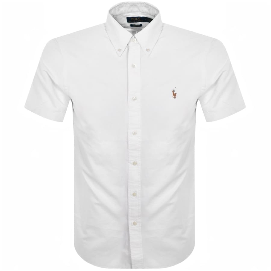 Image number 1 for Ralph Lauren Lightweight Oxford Shirt White