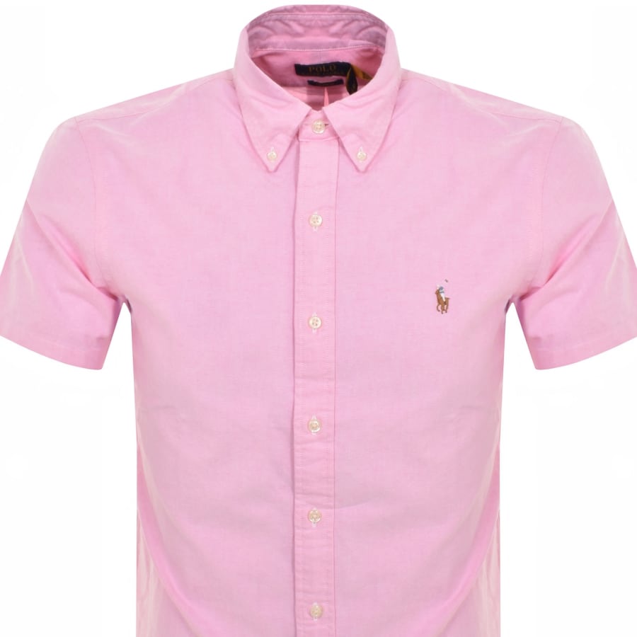 Image number 2 for Ralph Lauren Lightweight Oxford Shirt Pink