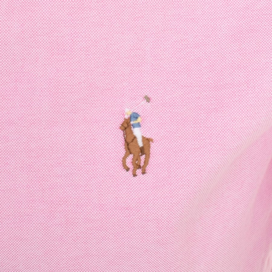 Image number 3 for Ralph Lauren Lightweight Oxford Shirt Pink