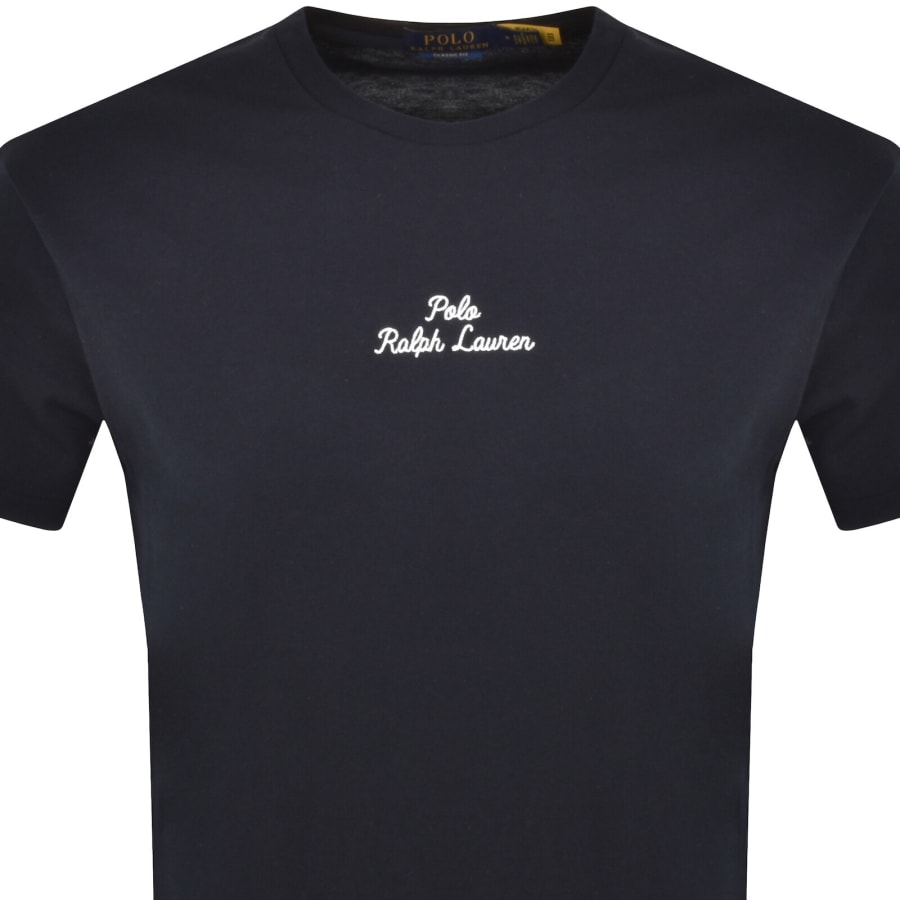 Image number 2 for Ralph Lauren Classic Fit T Shirt Navy