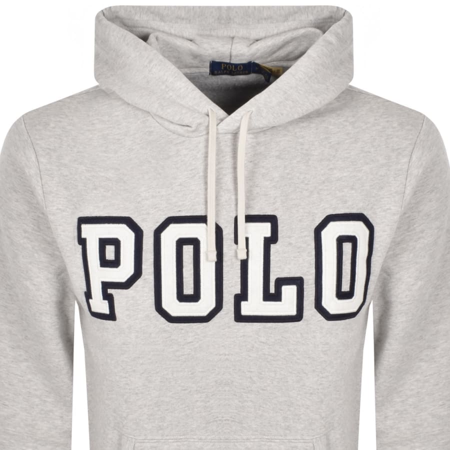 Image number 2 for Ralph Lauren Long Sleeve Hoodie Grey