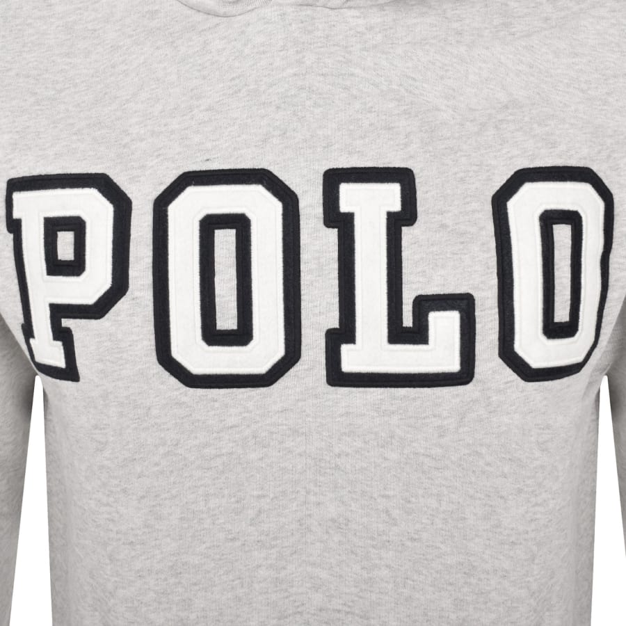 Image number 3 for Ralph Lauren Long Sleeve Hoodie Grey