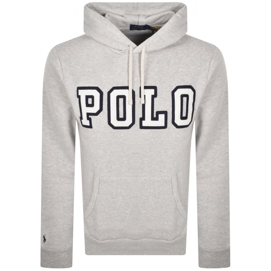 Image number 1 for Ralph Lauren Long Sleeve Hoodie Grey