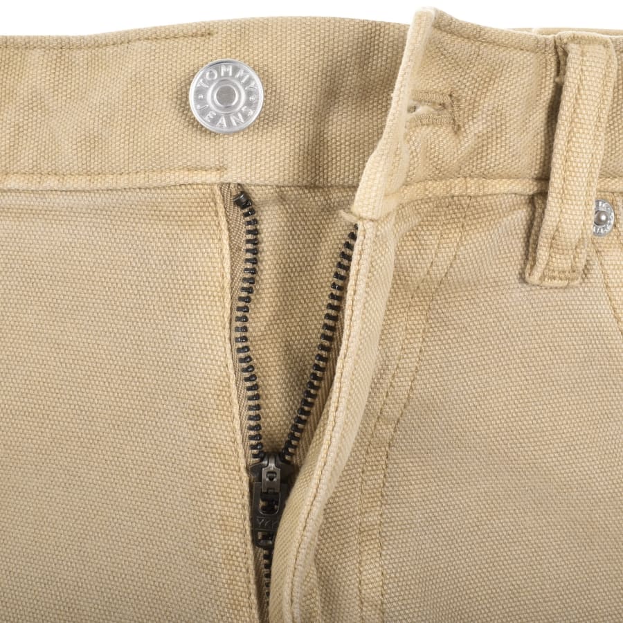 Image number 4 for Tommy Jeans Jaimie Shorts Beige