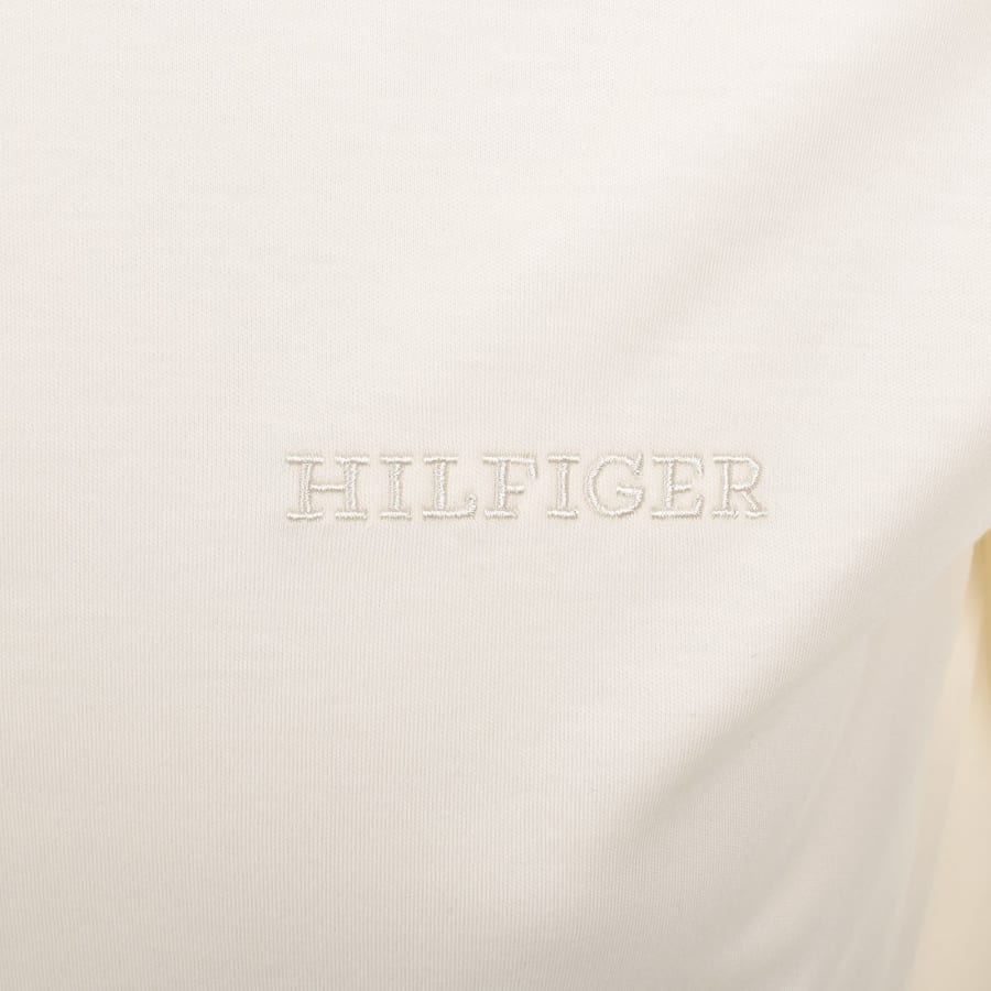 Image number 3 for Tommy Hilfiger Interlock Polo Cream