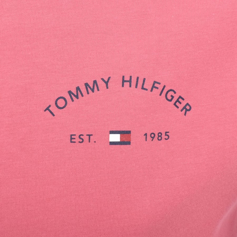 Image number 4 for Tommy Hilfiger Hotel T Shirt Pink