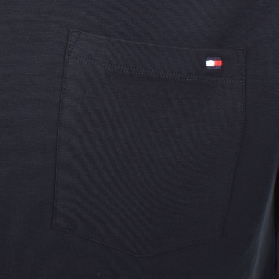 Image number 3 for Tommy Hilfiger Pocket T Shirt Navy