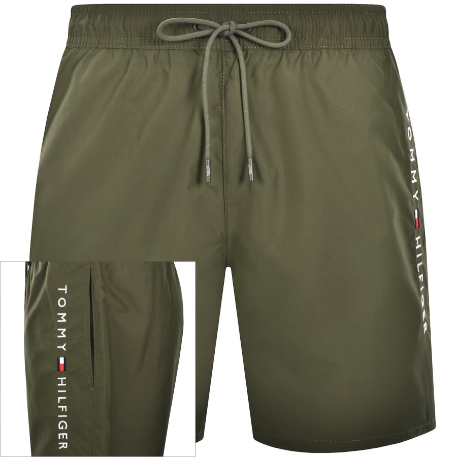 Image number 1 for Tommy Hilfiger Swim Shorts Green