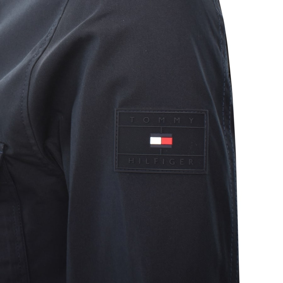 Image number 5 for Tommy Hilfiger Nylon Overshirt Navy